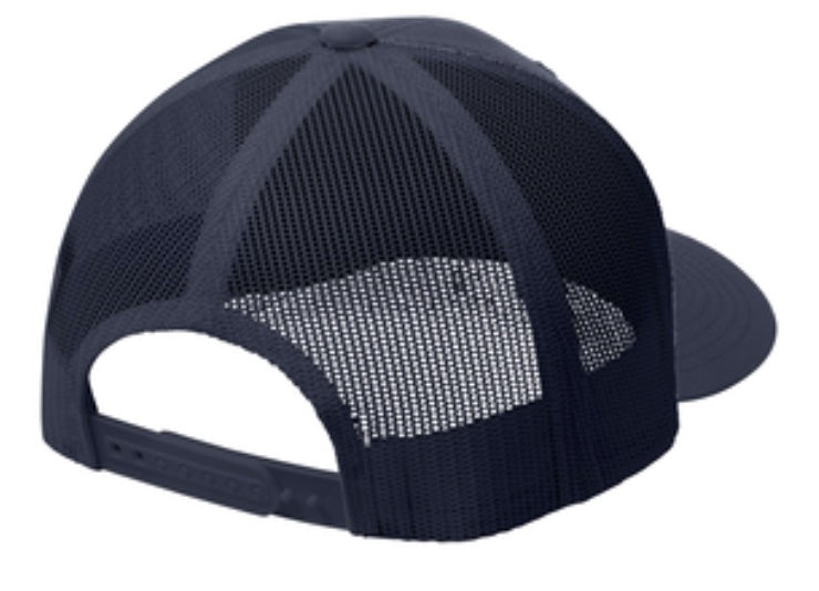 🧢U.S.Postal Service - 6-Panel Navy/Navy - 100% Polyester Mesh Back Trucker Caps