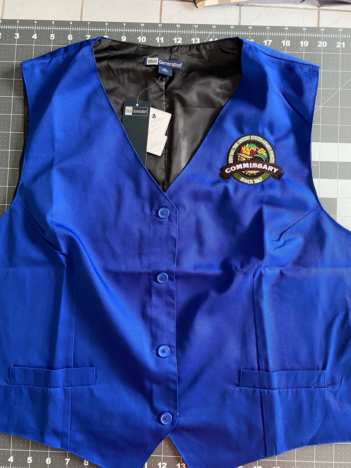 š DeCA Mens Vest - Management/Dept. Managers - Multiple Colors/6-Pack