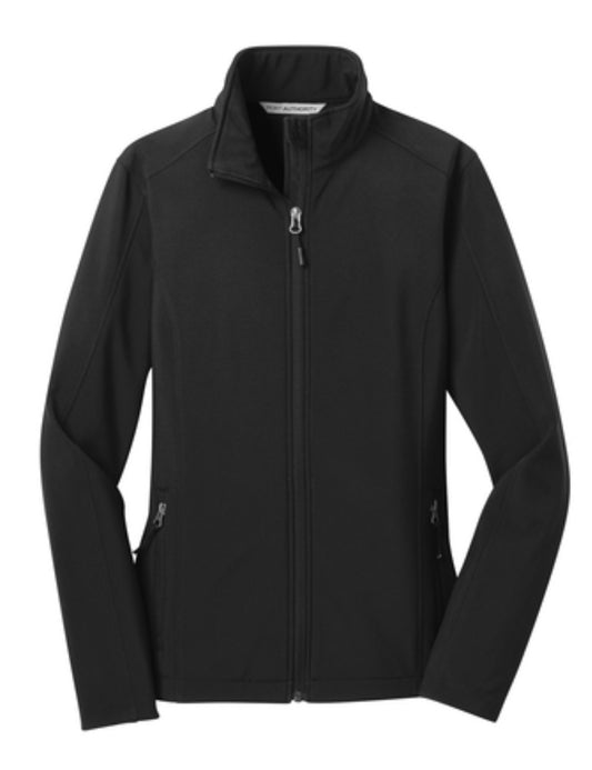 πDeCA Ladies - Embroidered - Port Core Soft Shell - Black