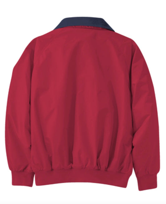 🧥Mens - Embroidered - Port Authority Challenger Winter Jacket - Red/Navy