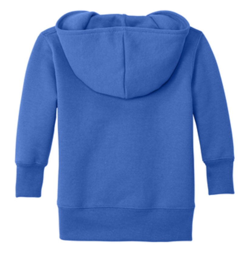 šInfant/Toddler Fleece Hooded Sweatshirt - Embroidered - Royal