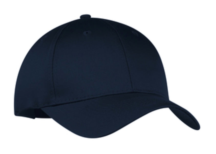 🧢Navy 6-Panel Caps - Embroidered
