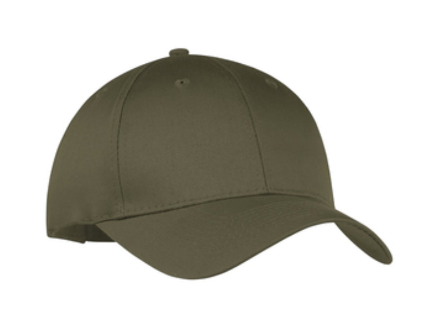 š§¢OD Green 6-Panel Caps - Embroidered
