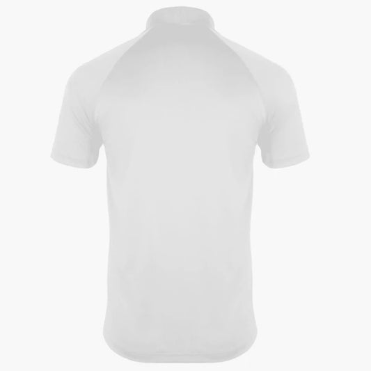 👕Mens - Embroidered - 100% Polyester Polo - White