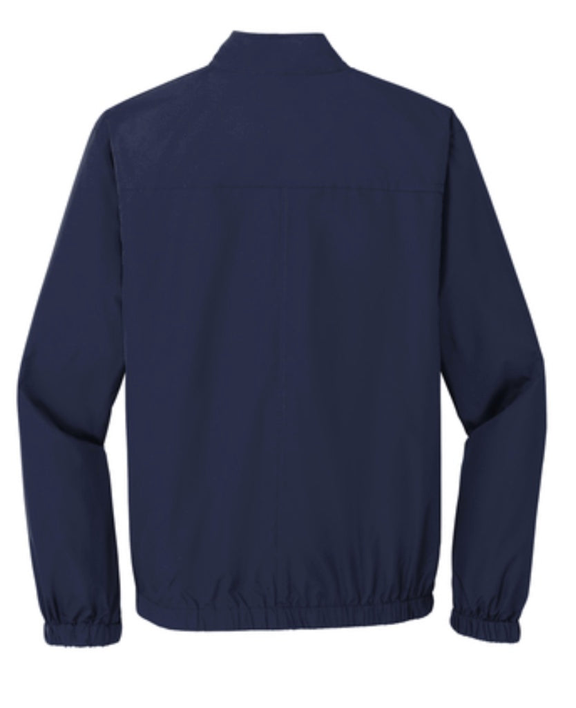 🧥Mens - Embroidered - Port Authority Essential Jacket- Navy