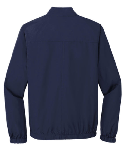 🧥Mens - Embroidered - Port Authority Essential Jacket- Navy