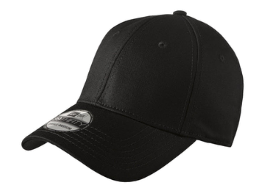 š©6-Panel Flex Fit New Era - Structured - Embroidered - Black