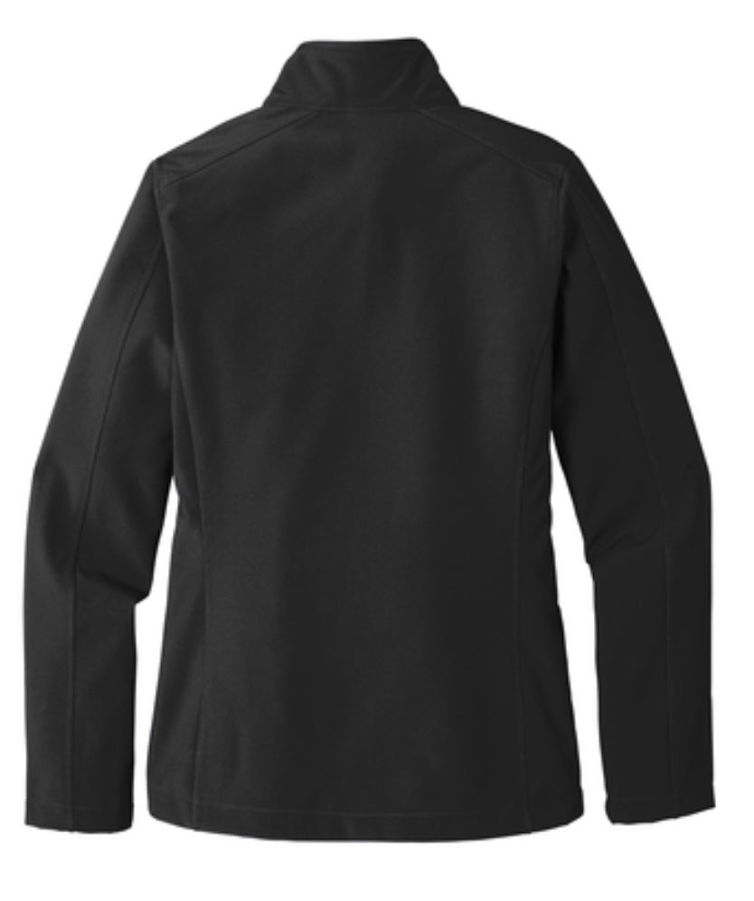 🧥Ladies - Embroidered - Port Authority Core Soft Shell Jacket - Black