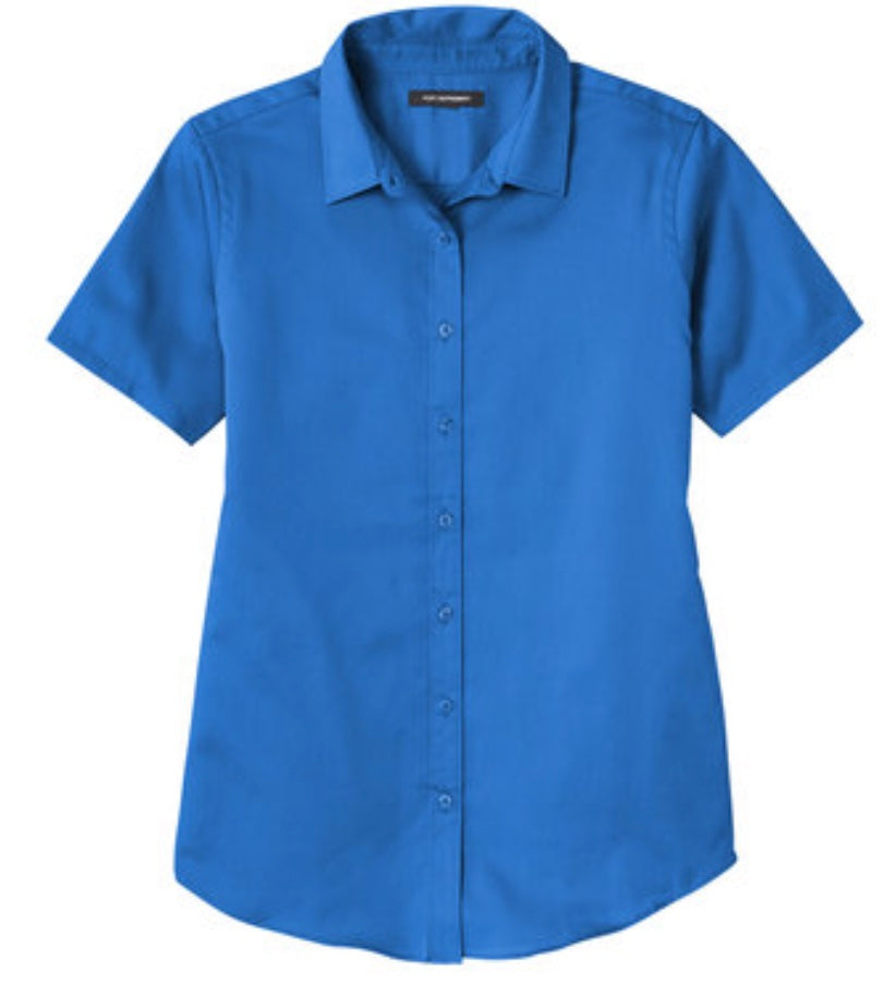🛒 DeCA Ladies - Short Sleeve SuperPro React™ Twill Shirt - Multiple Colors/5 Pack