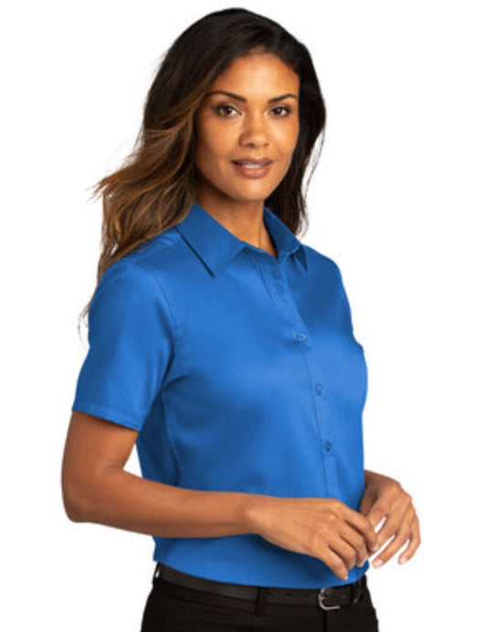 🛒 DeCA Ladies - Short Sleeve SuperPro React™ Twill Shirt - Multiple Colors/5 Pack