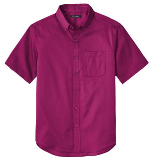 🛒 DeCA Mens - Short Sleeve SuperPro React™ Twill Shirt - Multiple Colors/5 Pack