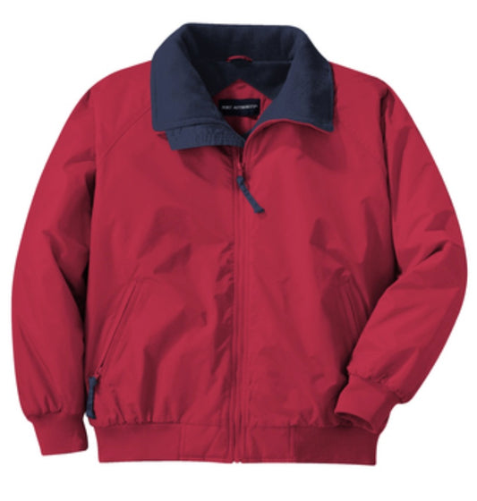🧥Mens - Embroidered - Port Authority Challenger Winter Jacket - Red/Navy