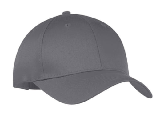 🧢Charcoal 6-Panel Caps - Embroidered