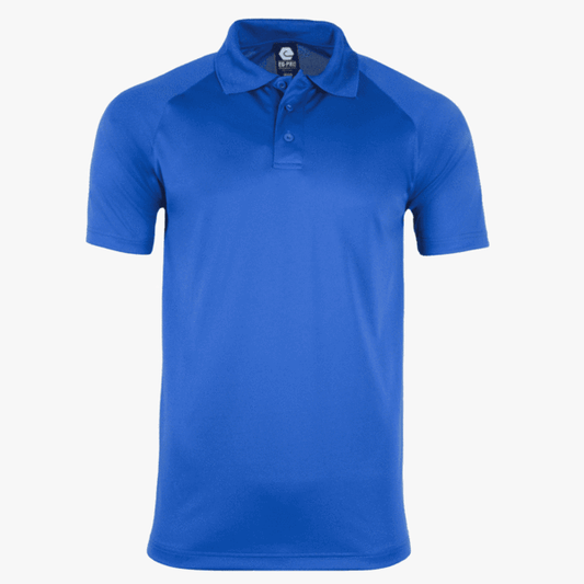 👕Mens - Embroidered - 100% Polyester Polo - Royal