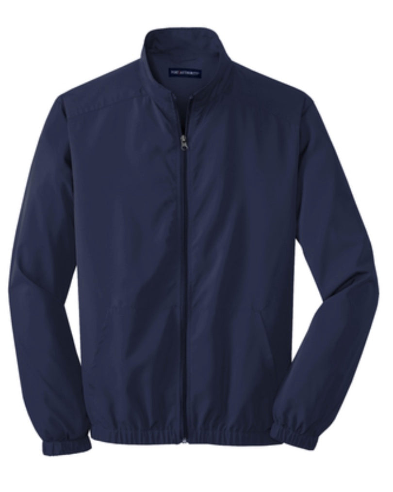 🧥Mens - Embroidered - Port Authority Essential Jacket- Navy