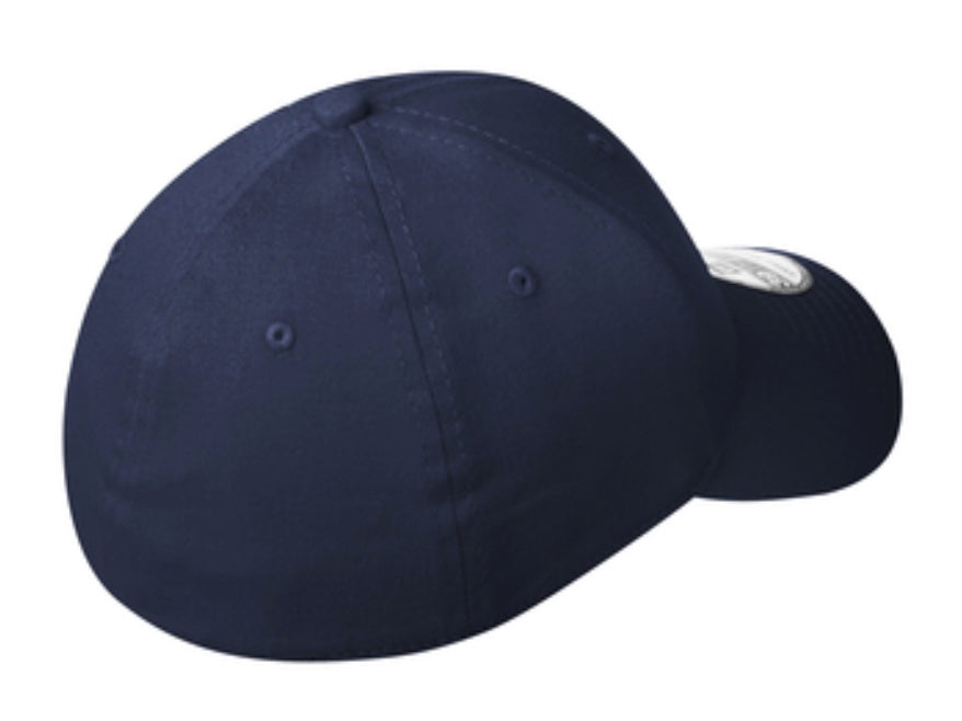 🎩6-Panel Flex Fit New Era - Structured - Embroidered - Navy